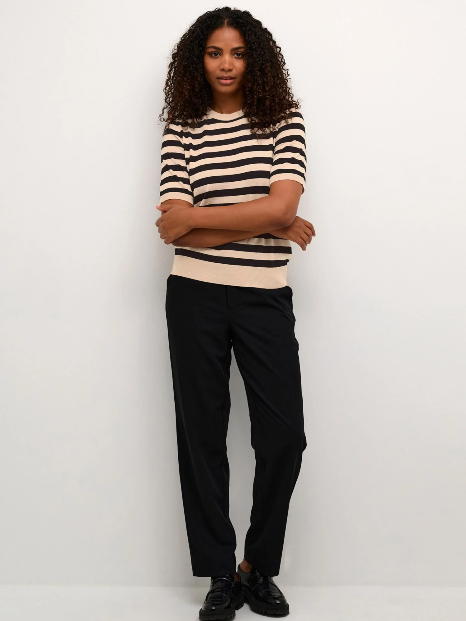 Kaffe Fijngebreide Truien Trui Milo Dames Zwart 5 Kaffe Fijngebreide Truien Trui Milo Dames Zwart - Afbeelding 5