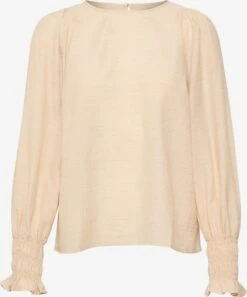 Kaffe Blouseshirts Blouse Stina Dames Sand
