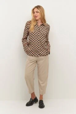 Kaffe Overhemden Blouse Quin Dames Zwart -Kaffe Verkoopwinkel 627542c34e72369c1c910dfb5e182d72