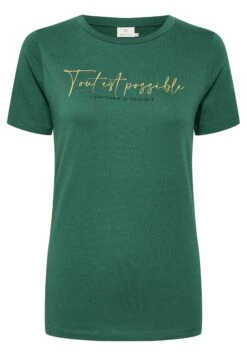Kaffe Bpgabbi- T-Shirt Print - Evergreen -Kaffe Verkoopwinkel 628a1fb2c1c843fe840988c82109e519