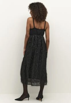 Kaffe Kalusinda- Cocktailjurk - Black Deep -Kaffe Verkoopwinkel 64682b7fbebd4baa947f8cbbb0811aac