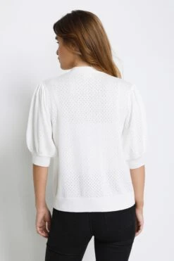 Kaffe Vesten Gebreid Vest Dali Dames Offwhite -Kaffe Verkoopwinkel 6538c0fafa63d1b3888d66236d868759