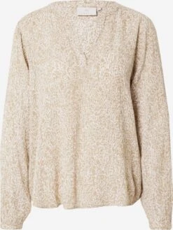 Kaffe Blouseshirts Blouse Vera Dames Lichtbeige