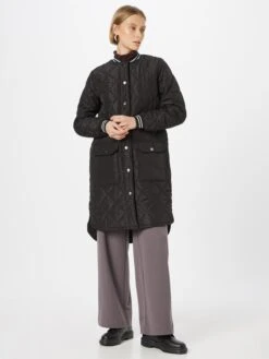 Kaffe Tussenmantels Tussenmantel Serina Dames Zwart -Kaffe Verkoopwinkel 66b4707467e7461ceb917f876aec44dd