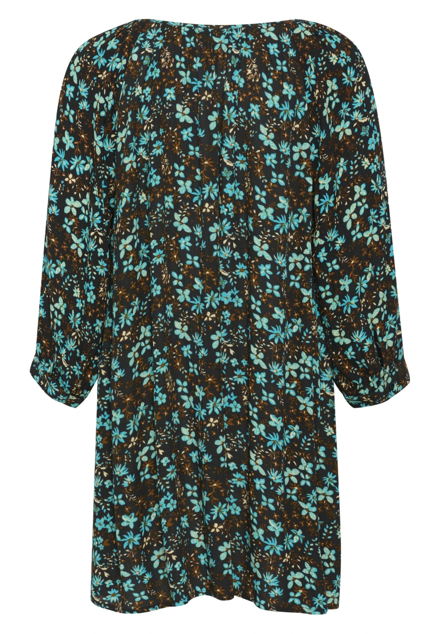 Kaffe Kamarita Amber - Tuniek - Blue Bird Flower Print 6 Kaffe Kamarita Amber - Tuniek - Blue Bird Flower Print - Afbeelding 6