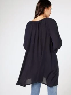 Kaffe Tunieken Tuniek Amber Dames Marine -Kaffe Verkoopwinkel 684e01378ebfebbd7b0b3e100add8e0b