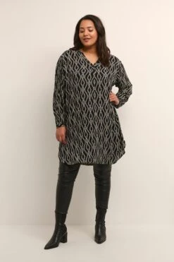 Tunieken Tuniek Roya Dames Zwart 6 Tunieken Tuniek Roya Dames Zwart -Kaffe Verkoopwinkel 6893cae52845b8d3189022428fa0070d