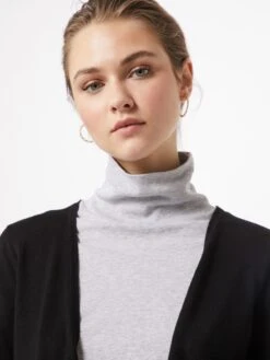 Kaffe Vesten Gebreid Vest Fenia Astrid Dames Zwart -Kaffe Verkoopwinkel 6919b29f56258927ee0dea8170371133