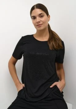 Kaffe Bprolina- T-Shirt Print - Black Deep -Kaffe Verkoopwinkel 69c8d2b9cadc4bc4aa33fa1925651509