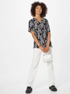 Kaffe Blouses Met Korte Mouw Blouse Pais Dames Zwart -Kaffe Verkoopwinkel 6aa53941e697533fc422ab92a6e66ab5