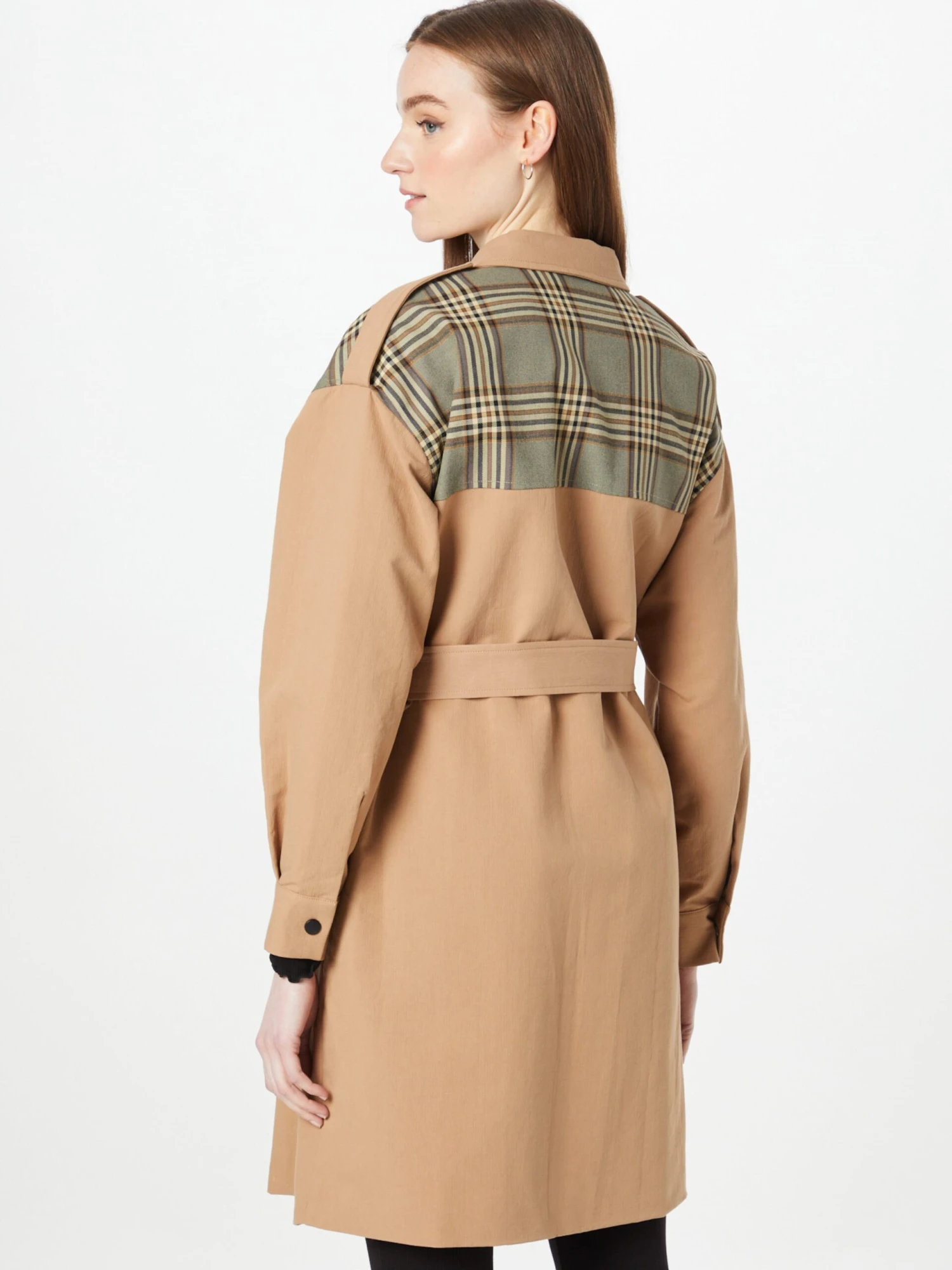 Kaffe Trenchcoats Tussenmantel Dames Sand 4 Kaffe Trenchcoats Tussenmantel Dames Sand - Afbeelding 4