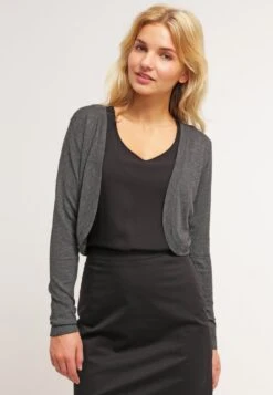 Kaffe Astrid Bolero - Vest - Dark Grey Melange