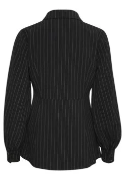 Kaffe Kaprilla- Overhemdblouse - Black Chalk Pinstripe