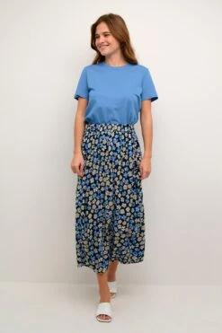 Kaffe T-shirts Shirt Marin Dames Blauw -Kaffe Verkoopwinkel 6c3b6bce59fe2d60f0ab0b07ac8905c4