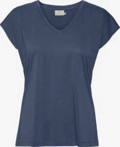 Kaffe T-shirts Shirt Dames Indigo