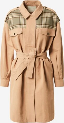 Kaffe Trenchcoats Tussenmantel Dames Sand