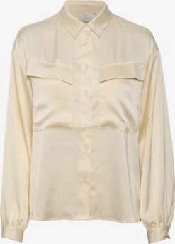 Kaffe Overhemden Blouse Amilia Dames Beige