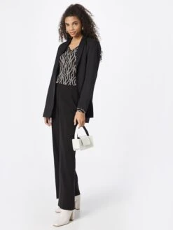 Kaffe Tunieken Tuniek Ronja Amber Dames Zwart -Kaffe Verkoopwinkel 6ec57058c93f31962ab6cba13803e232