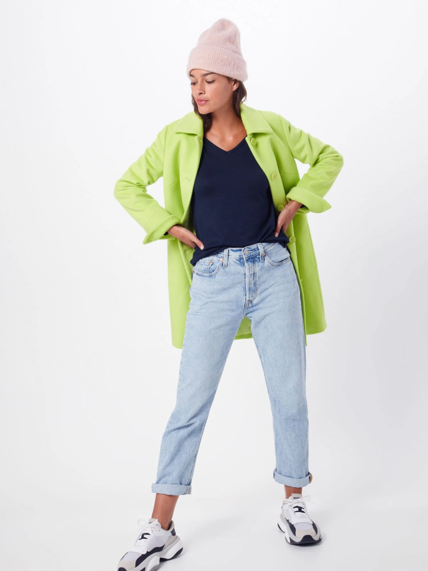 Kaffe Basic Truien Trui Siane Dames Navy 5 Kaffe Basic Truien Trui Siane Dames Navy - Afbeelding 5