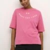 Kaffe Sonna - T-Shirt Print - Shocking Pink