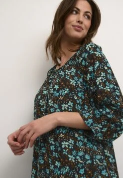 Kaffe Kamarita Amber - Tuniek - Blue Bird Flower Print 9 Kaffe Kamarita Amber - Tuniek - Blue Bird Flower Print -Kaffe Verkoopwinkel 71510a81265e45d3a92b2d5b48153aa5