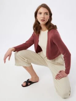 Kaffe Boleros Bolero Astrid Dames Roestrood -Kaffe Verkoopwinkel 722f1389b49a890c0d1adceb14933d5f