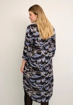 Kcliana - Blousejurk - Blue Tones Big Leaf Print -Kaffe Verkoopwinkel 72cc73b23da84a0f9142f779a6a82649