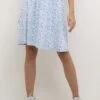 Kaffe Kahazel - A-Lijn Rok - Blue Chalk Flower Print