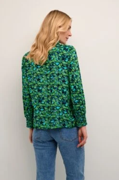 Kaffe Overhemden Blouse Maria Dames Jade Groen / Lichtgroen -Kaffe Verkoopwinkel 7473dae0669c4caead9f20d0de398567