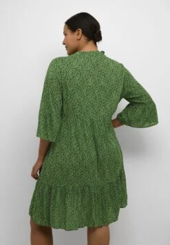 Kcisma Ami - Jurk - Poison Green Black Flower -Kaffe Verkoopwinkel 74b5fb4edb894fa6981b522965aced01