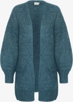 Kaffe Vesten Gebreid Vest Alioma Dames Blauw