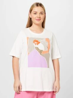 T-shirts Shirt Bamma Dames Wit -Kaffe Verkoopwinkel 76a2cd061221a6745271a663262ecf0c