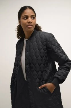 Kaffe Kashally- Winterjas - Black Deep -Kaffe Verkoopwinkel 770c4bc91d004518955d2ef40e989786