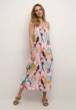 Kaffe Sleeveless - Jurk - Multi Color Tie Dye