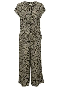 Kaffe Kamarta- Jumpsuit - Black Deep Antique White Print -Kaffe Verkoopwinkel 7b483bedb6574274b03c967960eeb3f0