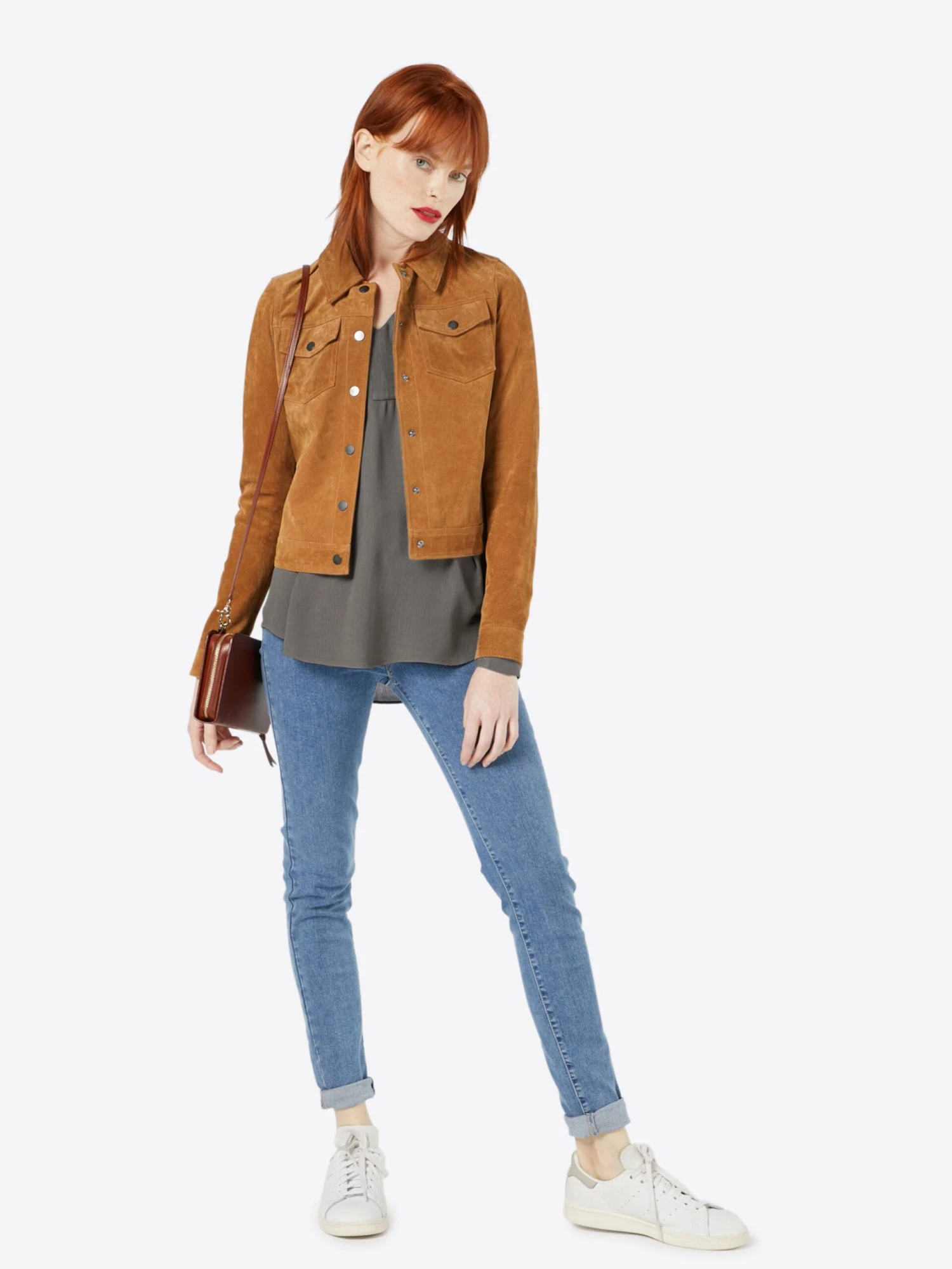 Kaffe Blouseshirts Blouse Amber Dames Rookgrijs 7 Kaffe Blouseshirts Blouse Amber Dames Rookgrijs - Afbeelding 7