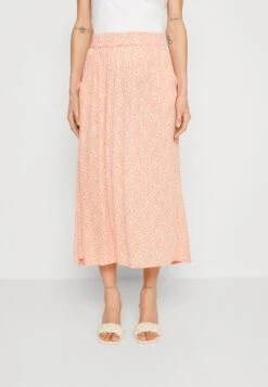 Kaffe Isolde Amber Skirt - A-Lijn Rok - Vermillion/Antique