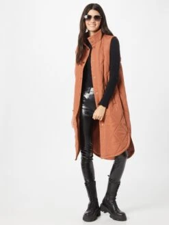 Kaffe Bodywarmers Bodywarmer Ameria Dames Karamel -Kaffe Verkoopwinkel 7e6e44dc5b150c9d9adc5aacab6eacf1