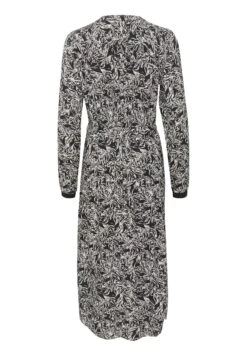 Kaffe Bpwilla Buttons - Blousejurk - Ant White/Black Flower -Kaffe Verkoopwinkel 7f797dd259fd47c3bc55e535c9fc7403