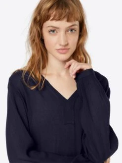 Kaffe Blouseshirts Blouse Amber Dames Donkerblauw -Kaffe Verkoopwinkel 7ff87d59ac61aa2bf2b985c46f8d388f