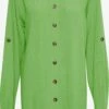 Kaffe Lange Blouses Blouse Aliny Dames Grasgroen