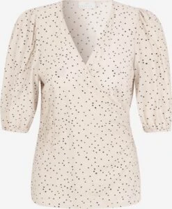 Kaffe Blouses Met Korte Mouw Blouse Dames Wit