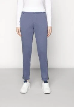 Kaffe Kinnie Pants - Broek - Vintage Indigo-Chalk/Midnight