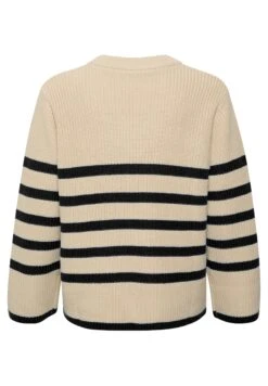 Kaffe Irina - Trui - Sand Dollar Black Stripe -Kaffe Verkoopwinkel 82377d54b0074f6097cfab3cf5d09485