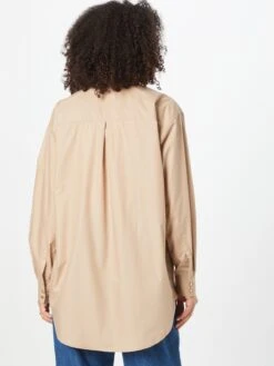 Kaffe Lange Blouses Blouse Lolly Dames Lichtbruin -Kaffe Verkoopwinkel 837e6fecfaec9e05359d3390f3c654f8