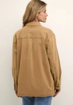 Kaffe Bphelena With Regular Fit - Halflange Jas - Rubber -Kaffe Verkoopwinkel 85ae07a131714313a8e0139fd04f729c