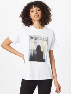 Kaffe T-shirts Shirt Finia Dames Wit -Kaffe Verkoopwinkel 85ed8f461ca67972416c0a0a79b3d20e