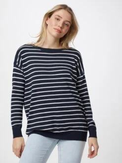 Kaffe Fijngebreide Truien Trui Mala Dames Navy -Kaffe Verkoopwinkel 86a1cec002b510eccd617eec2eff02d2