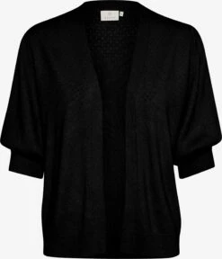 Kaffe Vesten Gebreid Vest Dali Dames Zwart