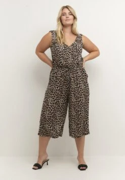 Jumpsuit - Feather Gray Leo Print